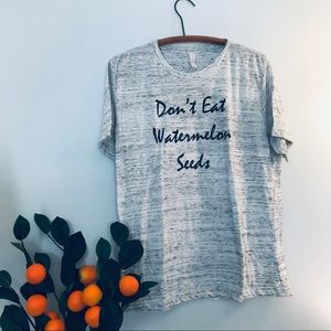 Don’t eat watermelon seeds